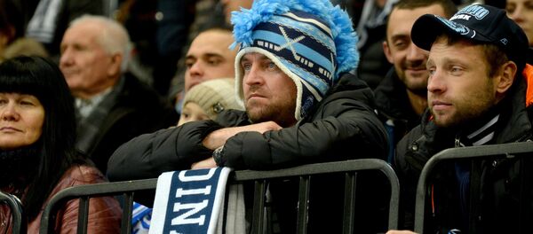 Заўзятары ХК Дынама-Мінск Заўзятары ХК Дынама-Мінск - Sputnik Беларусь