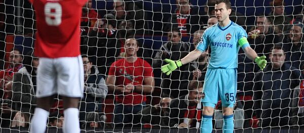 Вратарь ПФК ЦСКА Игорь Акинфеев - Sputnik Беларусь