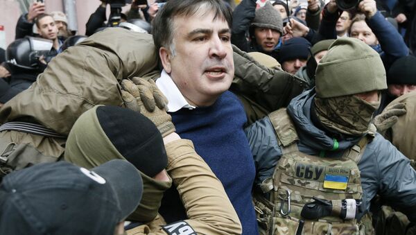 Задержание Саакашвили в Киеве - Sputnik Беларусь