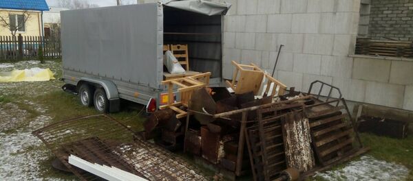 Прицеп злоумышленников - Sputnik Беларусь