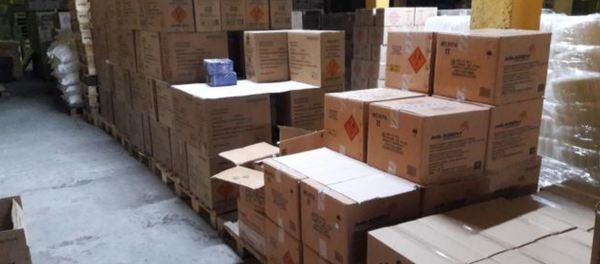 Склад с пиротехникой в Молодечненском районе - Sputnik Беларусь