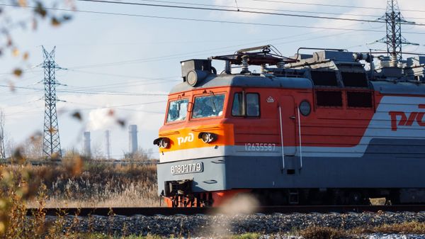 Локомотив РЖД, архивное фото - Sputnik Беларусь