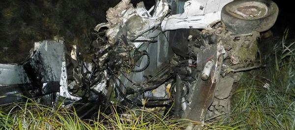 Место ДТП в Ивановском районе - Sputnik Беларусь