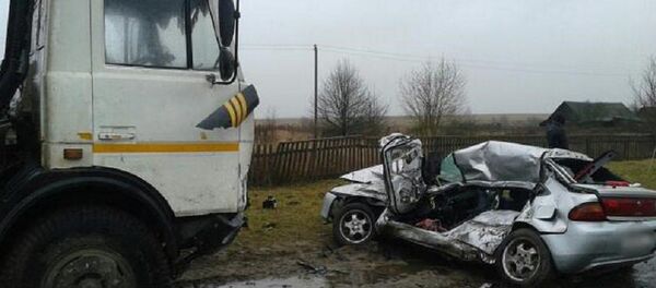 Последствия ДТП в Пружанском районе - Sputnik Беларусь