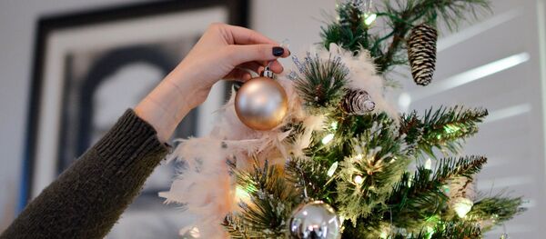 Новогодняя ель Новогодняя ель - Sputnik Беларусь