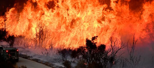 Природные пожары в Калифорнии - Sputnik Беларусь