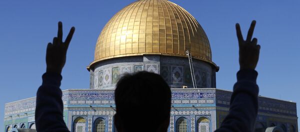 Палестинец в Иерусалиме, архивное фото - Sputnik Беларусь