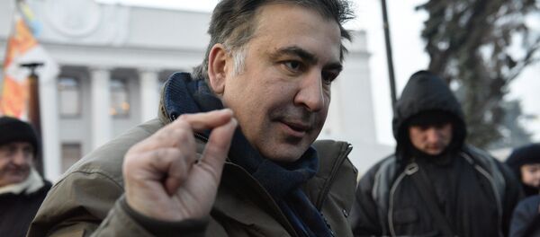 Бывший губернатор Одесской области Михаил Саакашвили - Sputnik Беларусь