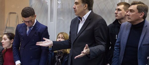 Суд по избранию меры пресечения для М. Саакашвили в Киеве - Sputnik Беларусь