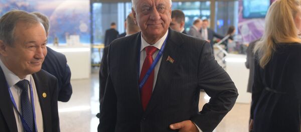 Михаил Мясникович, председатель Совета Республики НС РБ, член-корреспондент Национальной академии наук Беларуси - Sputnik Беларусь