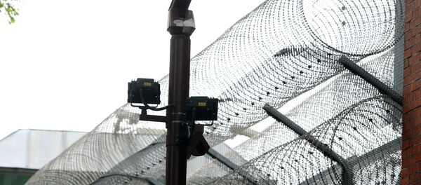 Ограждение тюрьмы, архивное фото Ограждение тюрьмы, архивное фото - Sputnik Беларусь