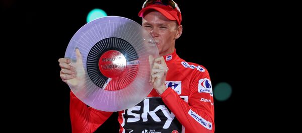 Британский велогонщик Крис Фрум - Sputnik Беларусь