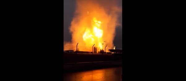 Очевидец запечатлел момент взрыва на газовом хабе в Австрии - Sputnik Беларусь