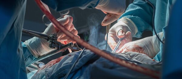Хірургічная аперацыя, архіўнае фота Хірургічная аперацыя, архіўнае фота - Sputnik Беларусь