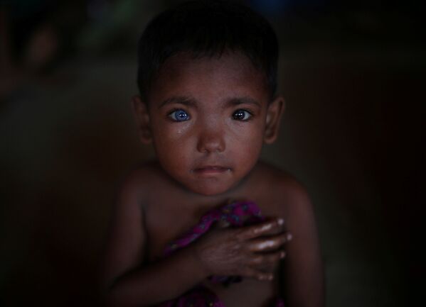 Четырехлетний беженец-рохинья из Мьянмы - Sputnik Беларусь