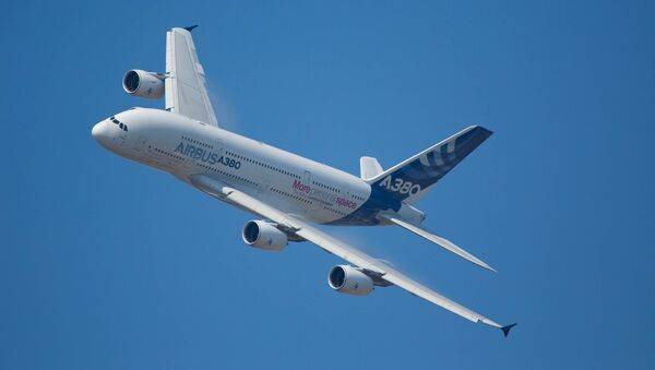Лайнер Airbus A380 - Sputnik Беларусь