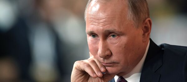 Ежегодная большая пресс-конференция президента РФ Владимира Путина - Sputnik Беларусь