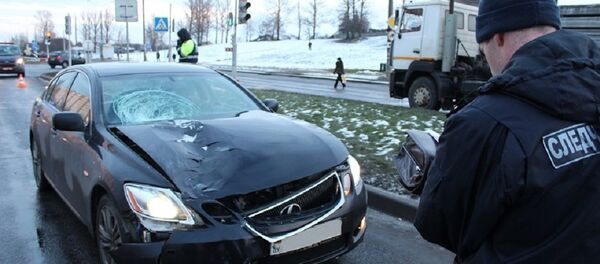 Следователи на месте ДТП в Шабанах - Sputnik Беларусь