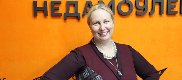 Участница белорусского ансамбля народной песни Лілея Наталья Лойко - Sputnik Беларусь