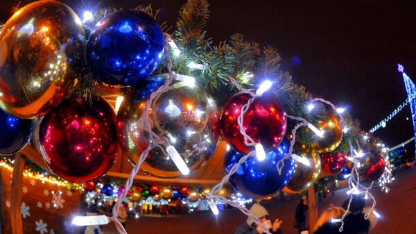 Новогодняя ярмарка в Минске - Sputnik Беларусь
