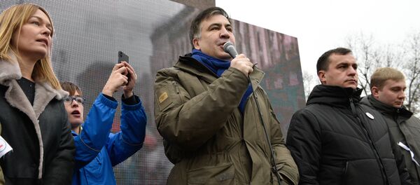 Марш сторонников М. Саакашвили в Киеве - Sputnik Беларусь