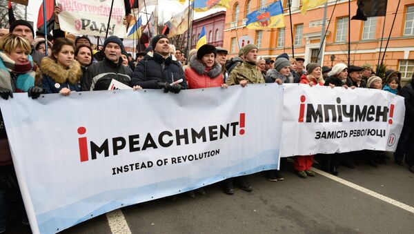 Марш сторонников Михаила Саакашвили в Киеве - Sputnik Беларусь