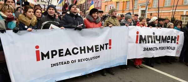 Марш сторонников Михаила Саакашвили в Киеве - Sputnik Беларусь