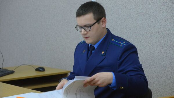 Государственный обвинитель Александр Король несколько часов зачитывал обвинение по делу Регнума - Sputnik Беларусь