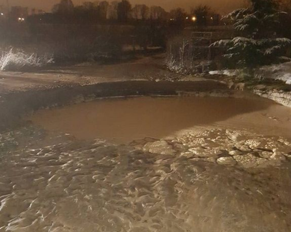 Авария на магистральном трубопроводе в Витебске - Sputnik Беларусь