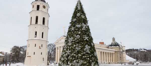 Елка в Вильнюсе - Sputnik Беларусь