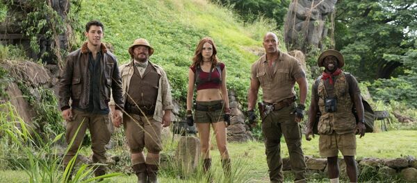 Кадр из фильма Джуманджи: зов джунглей - Sputnik Беларусь