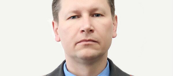 Официальный представитель УВД Гомельского облисполкома Виталий Пристромов - Sputnik Беларусь