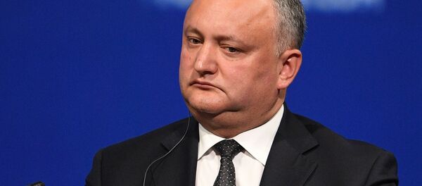 Президент Молдовы Игорь Додон - Sputnik Беларусь