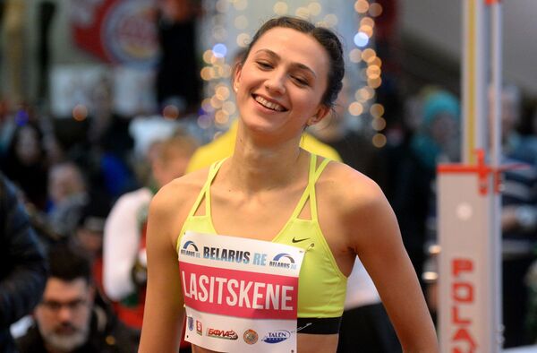 Победительница соревнований среди женщин Мария Ласицкене - Sputnik Беларусь