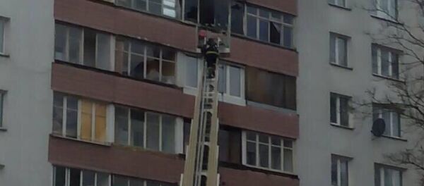 Пожар в Минске - Sputnik Беларусь