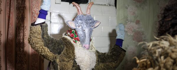 Каза - цэнтральны персанаж на святочным вечары Каза - цэнтральны персанаж на святочным вечары - Sputnik Беларусь