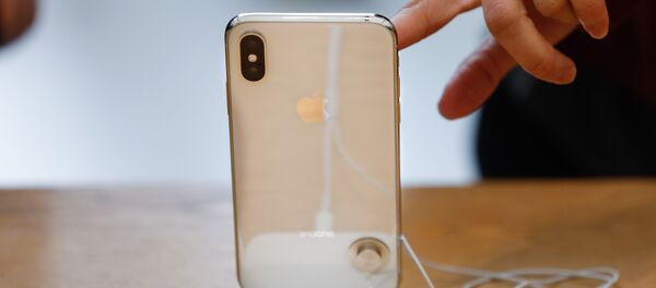 iPhone X, архивное фото - Sputnik Беларусь