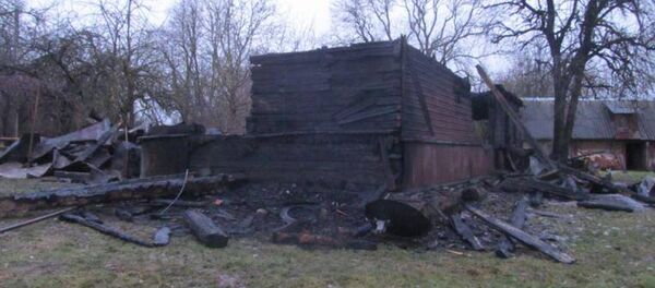 Место пожара - Sputnik Беларусь