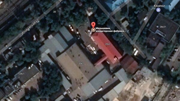 Фабрика Меньшивик, где 27 декабря 2017 года в результате стрельбы погиб человек, на Гугл-картах - Sputnik Беларусь