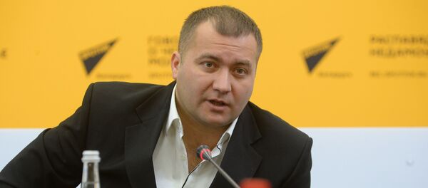Филипп Гулый на пресс-конференции в Sputnik - Sputnik Беларусь