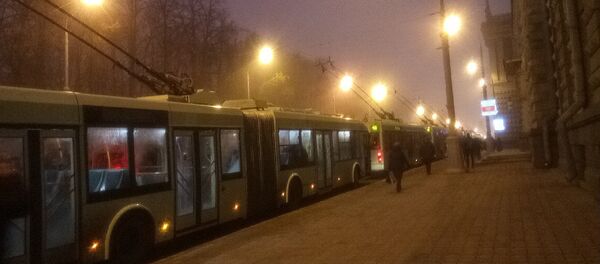 Пробка в Минске Пробка в Минске - Sputnik Беларусь