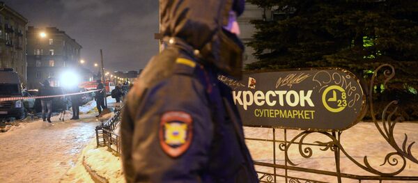 Взрыв в магазине Перекресток в Санкт-Петербурге - Sputnik Беларусь