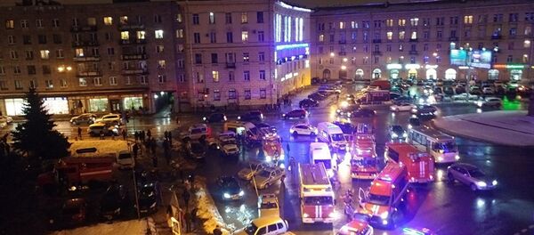 В магазине «Перекресток» на Кондратьевском проспекте в Петербурге произошел взрыв - Sputnik Беларусь