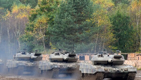Передислокация танков Leopard 2 - Sputnik Беларусь