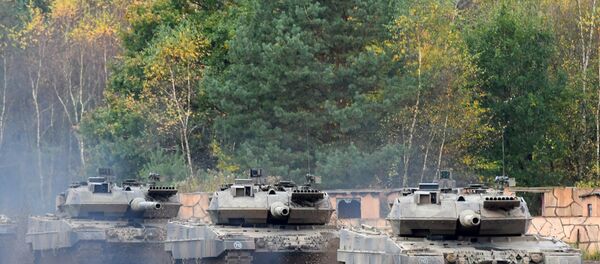 Передислокация танков Leopard 2 - Sputnik Беларусь