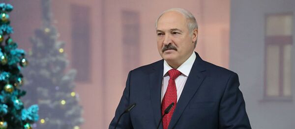 Президент Беларуси Александр Лукашенко на Главной елке страны Президент Беларуси Александр Лукашенко на Главной елке страны - Sputnik Беларусь