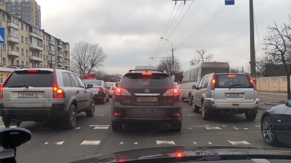 Пробки в Минске, архивное фото - Sputnik Беларусь