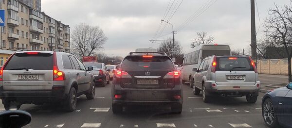 Пробки в Минске - Sputnik Беларусь