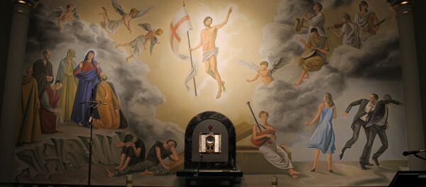 Цэнтральны роспіс у касцёле Антонія Падуанскага - Sputnik Беларусь