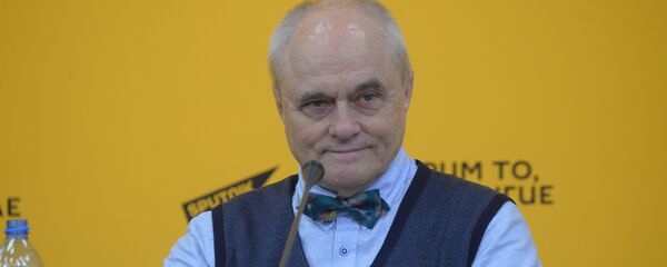 Мастацкі кіраўнік Нацыянальнай кінастудыі Беларусьфільм, Заслужаны дзеяч мастацтваў Вячаслаў Нікіфараў - Sputnik Беларусь